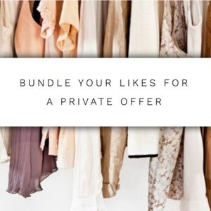 Bundle Your Likes For A Private Offer